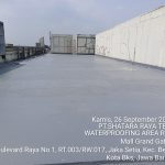PT.SHATARA RAYA TEKNINDO
WATERPROOFING AREA ROOFTOP
Mall Grand Galaxy Park
Jl. Boulevard Raya No.1, RT.003/RW.017, Jaka Setia, Kec. Bekasi Sel.
Kota Bks, Jawa Barat 17147